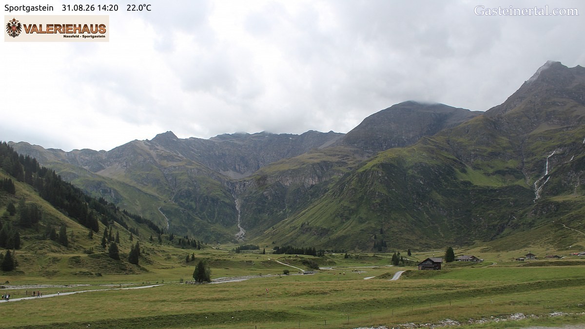 Archived image Webcam Alpine Restaurant Valeriehaus