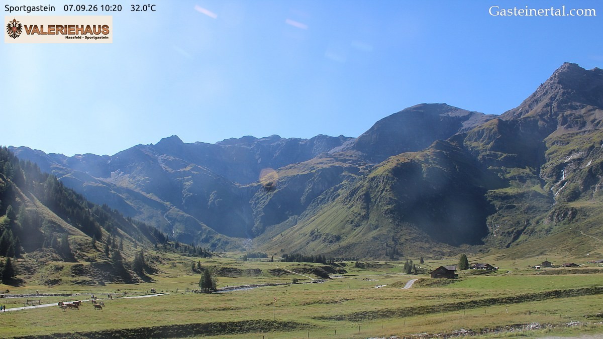 Archiv Foto Webcam Alpen Restaurant Valeriehaus