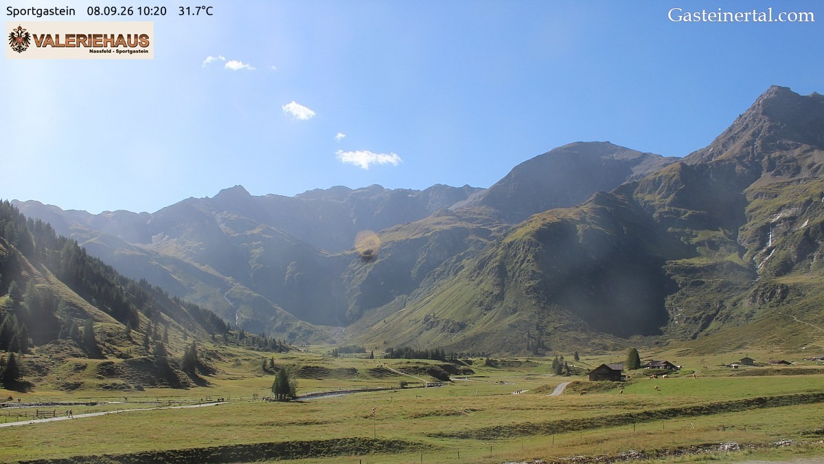Archiv Foto Webcam Alpen Restaurant Valeriehaus