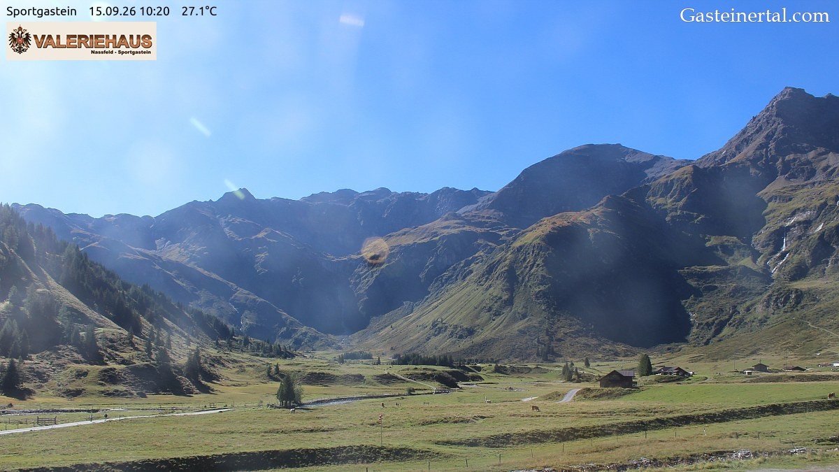 Archiv Foto Webcam Alpen Restaurant Valeriehaus