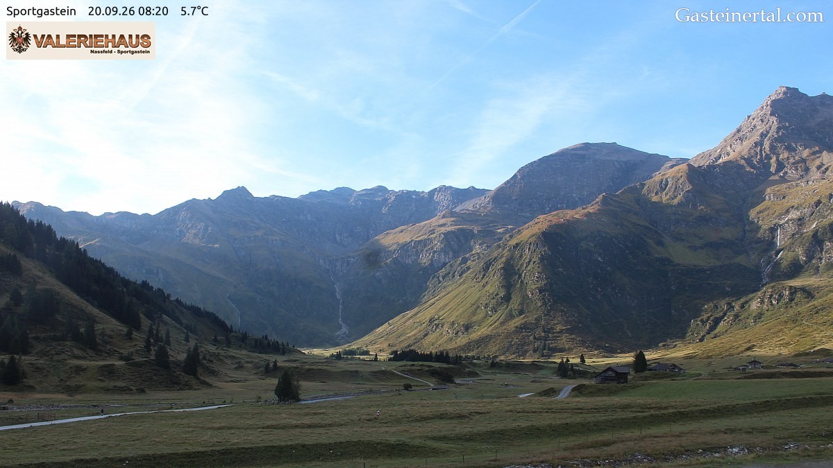 Archived image Webcam Alpine Restaurant Valeriehaus