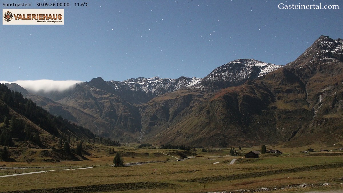 Archived image Webcam Alpine Restaurant Valeriehaus