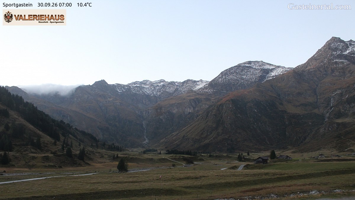 Archived image Webcam Alpine Restaurant Valeriehaus