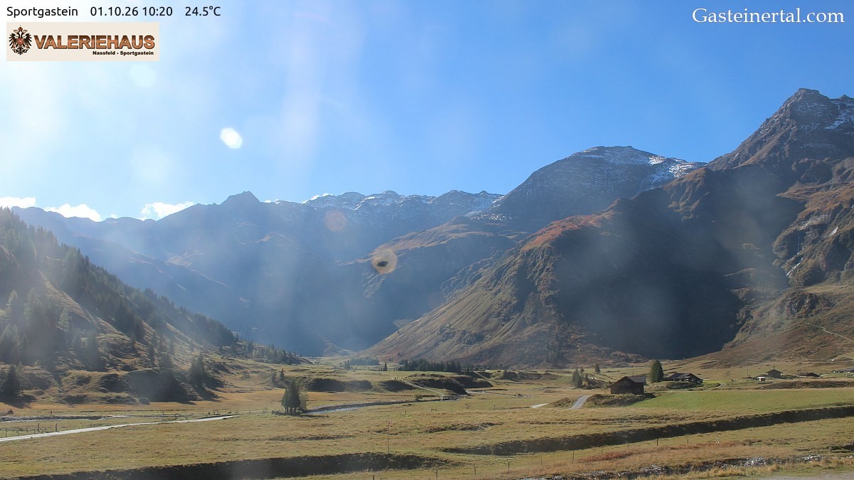 Archiv Foto Webcam Alpen Restaurant Valeriehaus