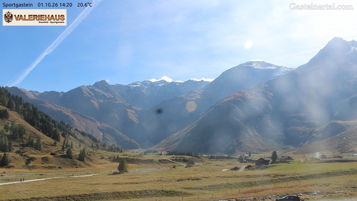 Archiv Foto Webcam Alpen Restaurant Valeriehaus