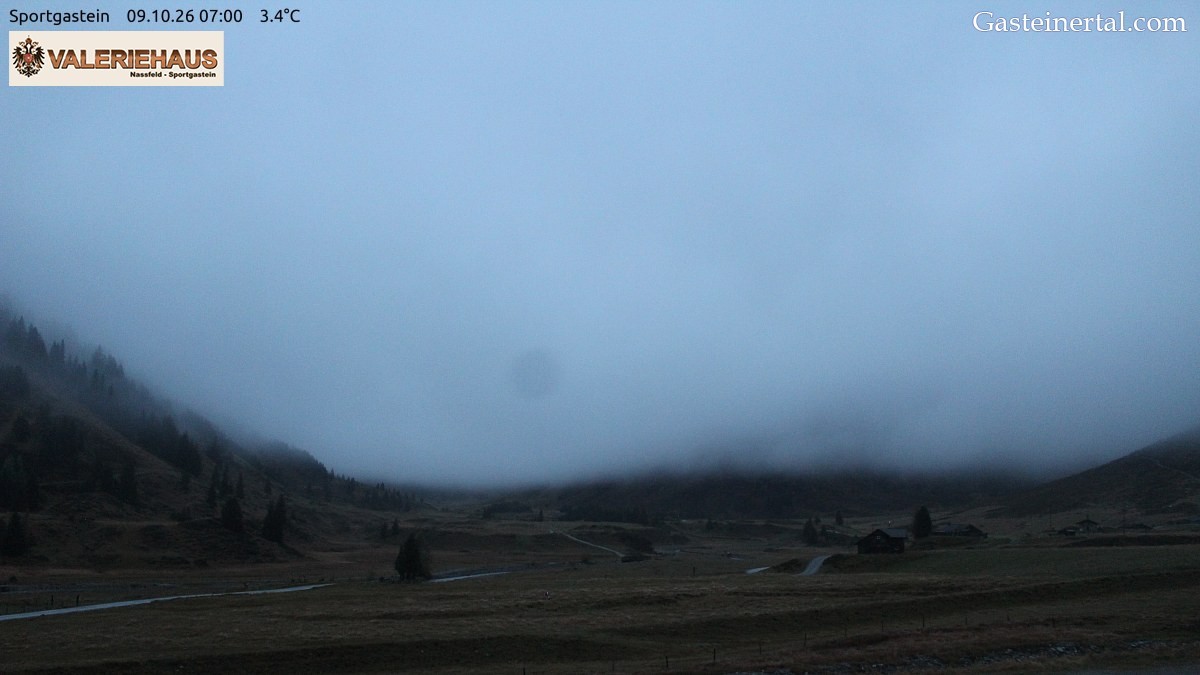Archived image Webcam Alpine Restaurant Valeriehaus