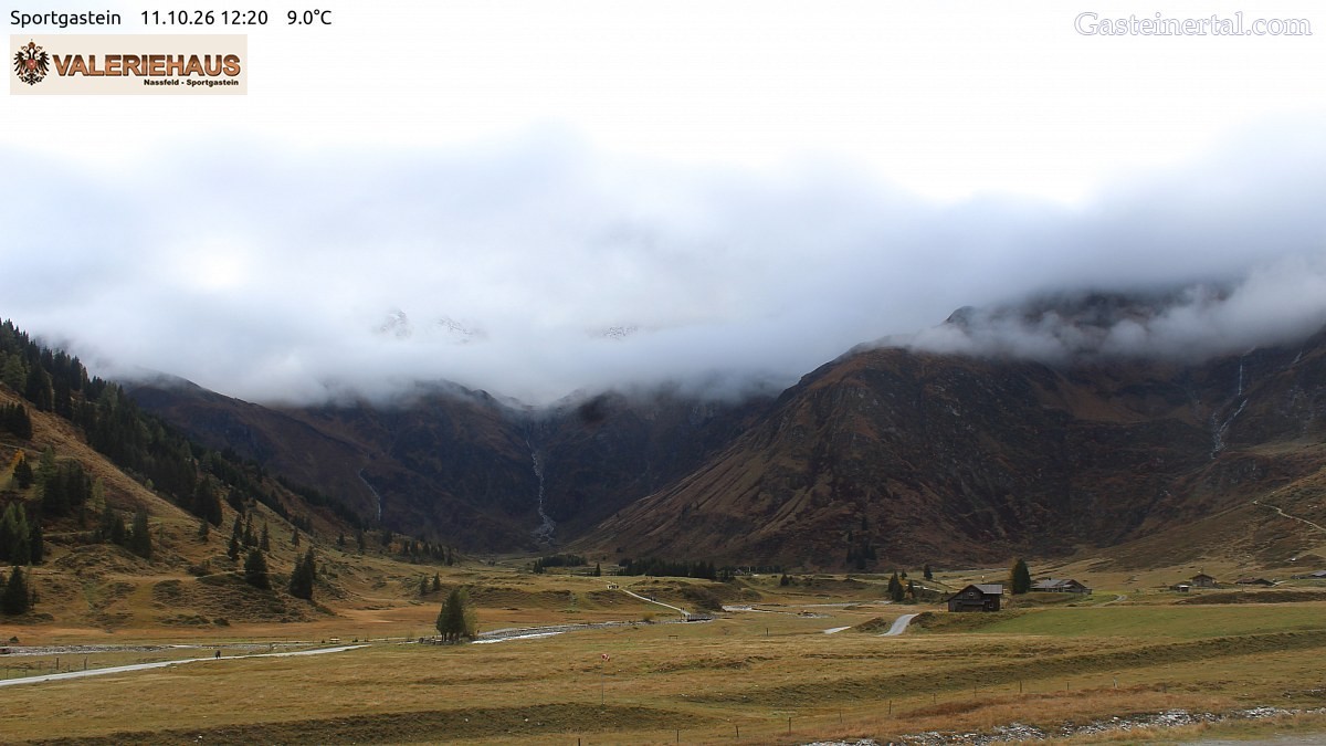Archived image Webcam Alpine Restaurant Valeriehaus