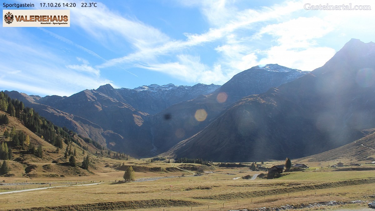 Archiv Foto Webcam Alpen Restaurant Valeriehaus