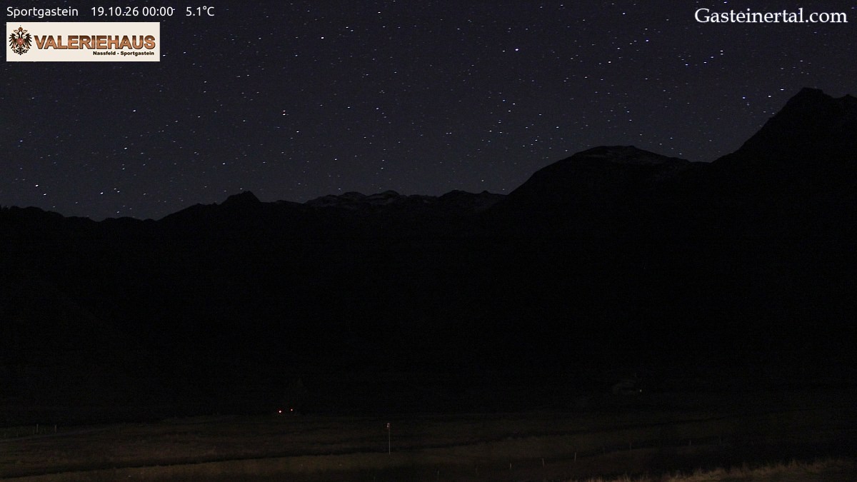 Archived image Webcam Alpine Restaurant Valeriehaus