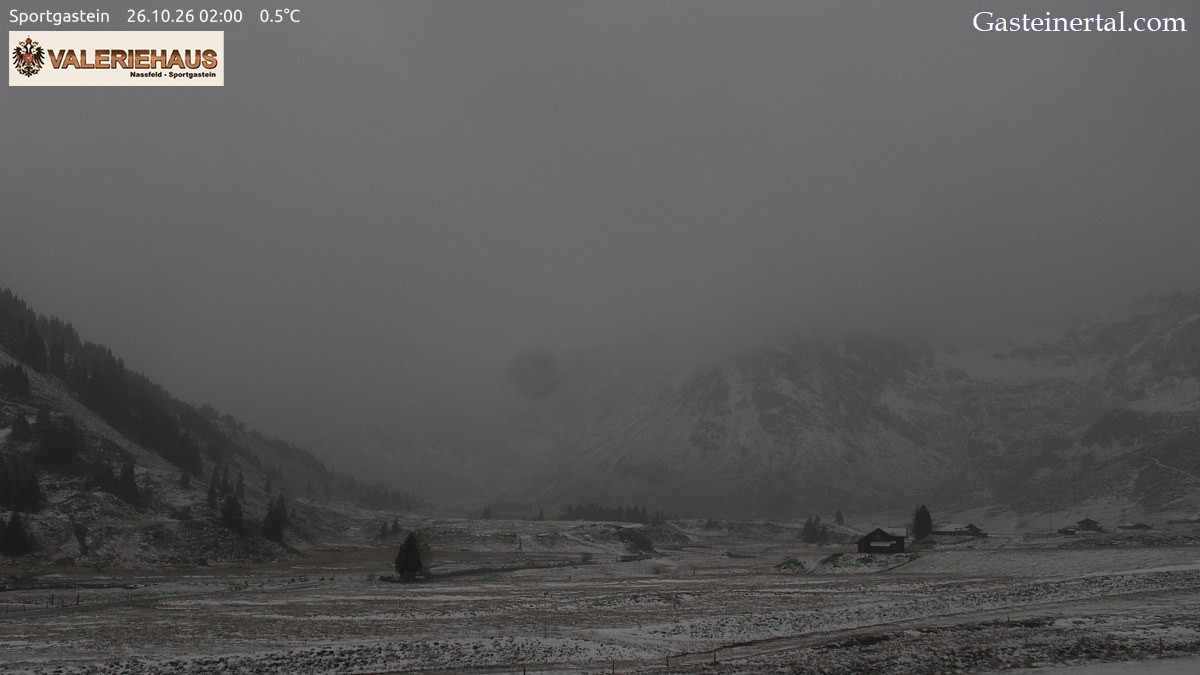 Archived image Webcam Alpine Restaurant Valeriehaus