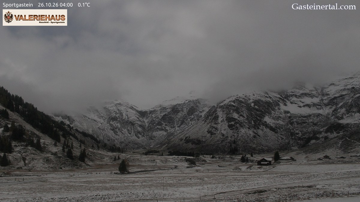 Archived image Webcam Alpine Restaurant Valeriehaus