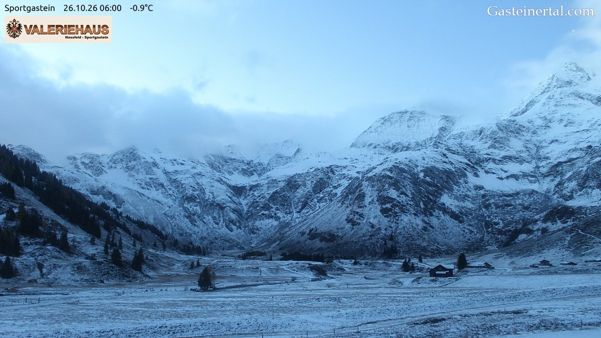 Archived image Webcam Alpine Restaurant Valeriehaus