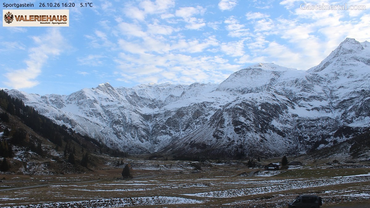 Archived image Webcam Alpine Restaurant Valeriehaus