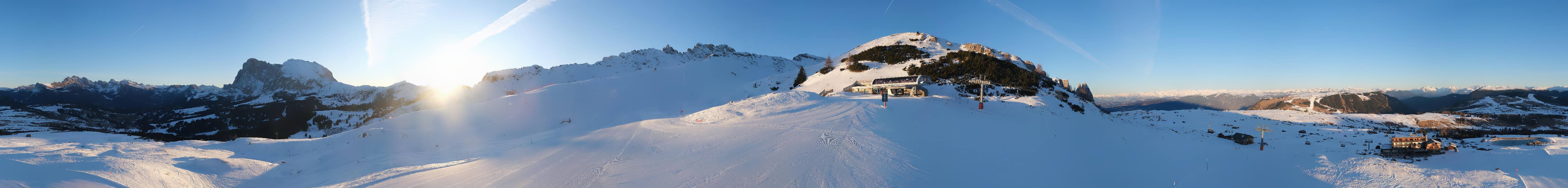 Archiv Foto Webcam Goldknopf auf der Seiser Alm