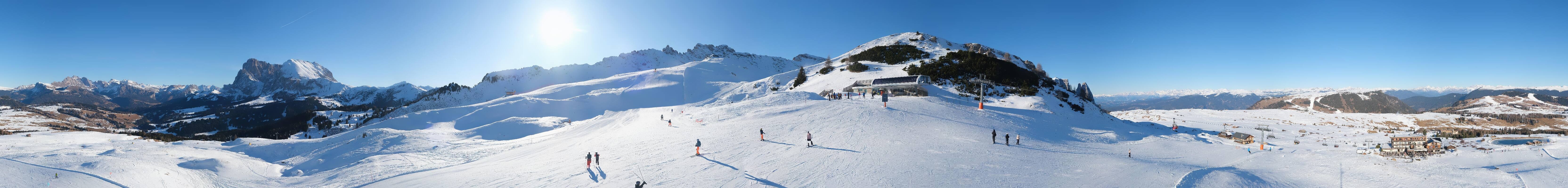 Archiv Foto Webcam Goldknopf auf der Seiser Alm