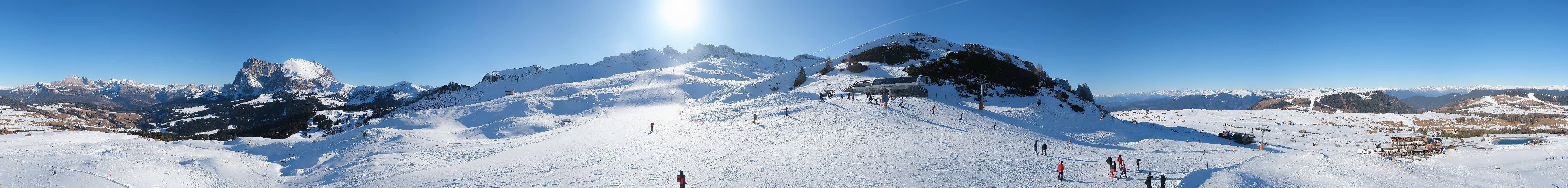 Archiv Foto Webcam Goldknopf auf der Seiser Alm