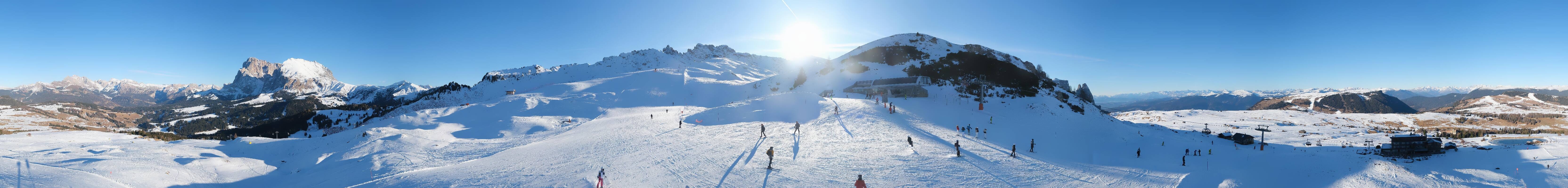 Archiv Foto Webcam Goldknopf auf der Seiser Alm