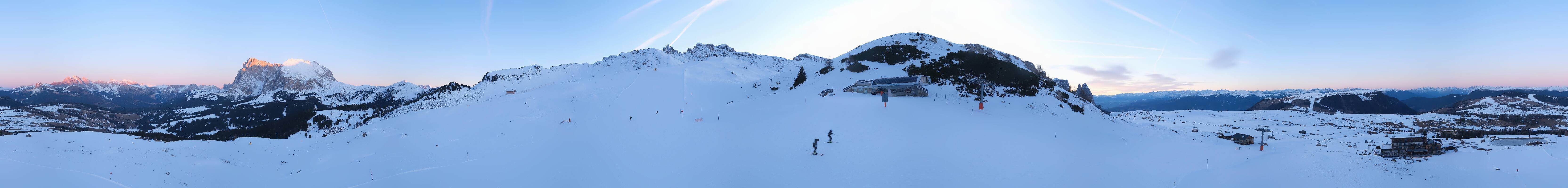 Archiv Foto Webcam Goldknopf auf der Seiser Alm