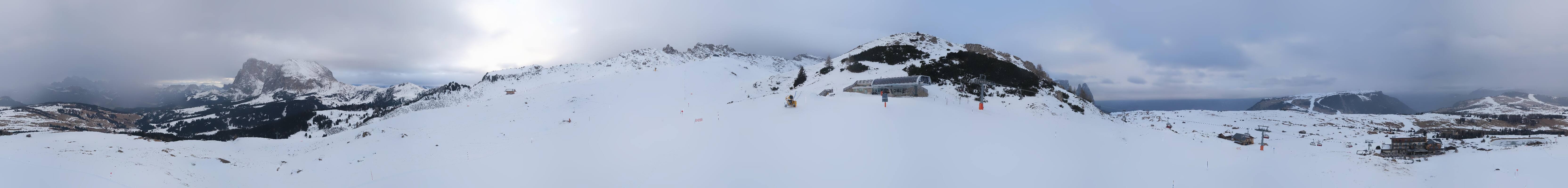 Archiv Foto Webcam Goldknopf auf der Seiser Alm