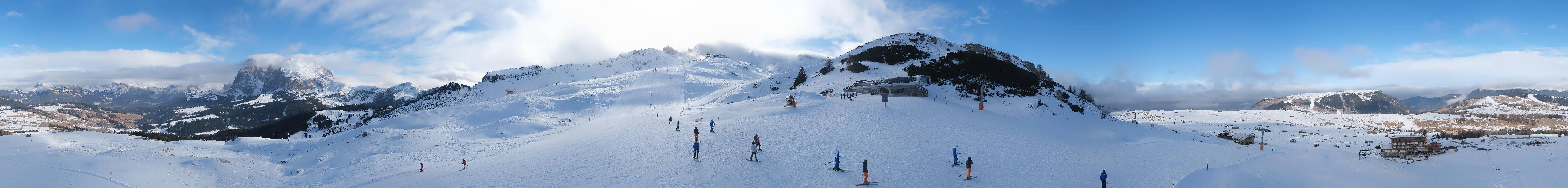 Archiv Foto Webcam Goldknopf auf der Seiser Alm