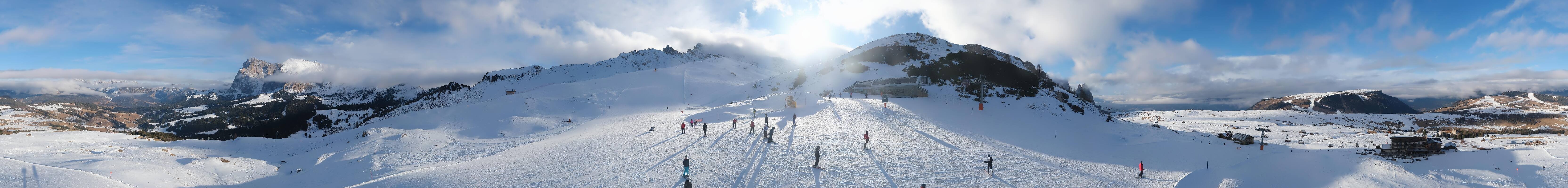 Archiv Foto Webcam Goldknopf auf der Seiser Alm