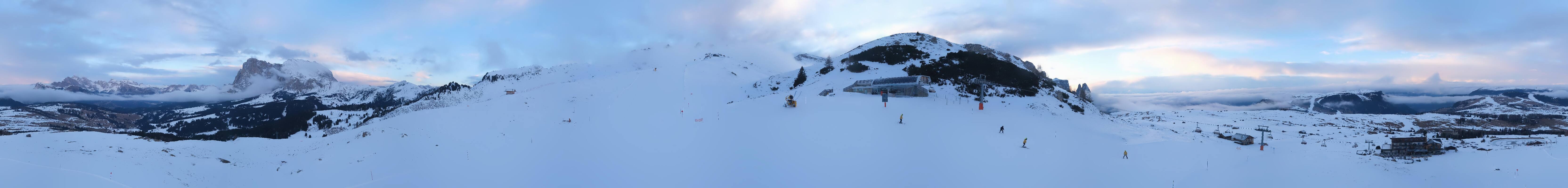Archiv Foto Webcam Goldknopf auf der Seiser Alm