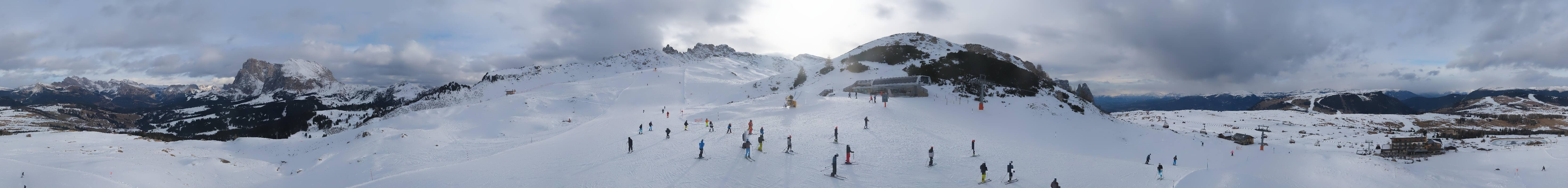 Archiv Foto Webcam Goldknopf auf der Seiser Alm