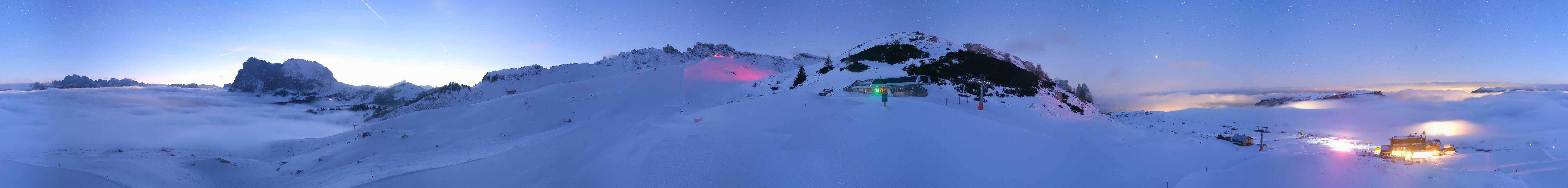 Archiv Foto Webcam Goldknopf auf der Seiser Alm