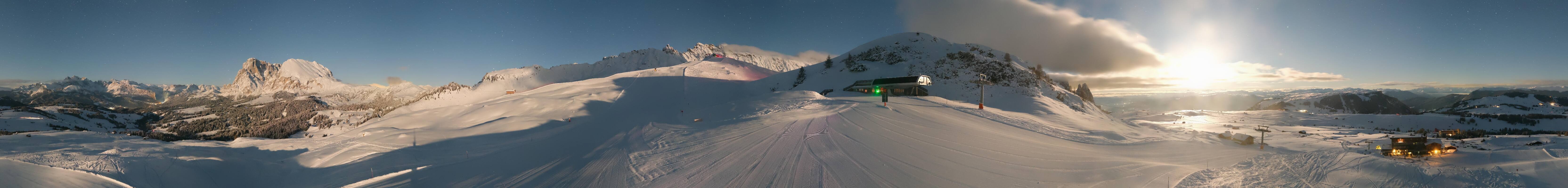 Archiv Foto Webcam Goldknopf auf der Seiser Alm