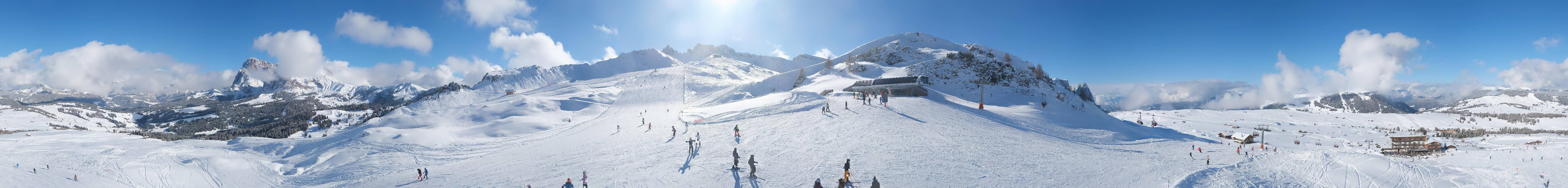 Archiv Foto Webcam Goldknopf auf der Seiser Alm