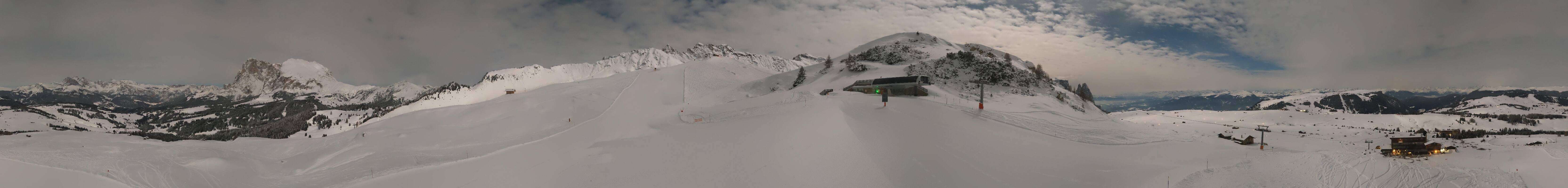 Archiv Foto Webcam Goldknopf auf der Seiser Alm