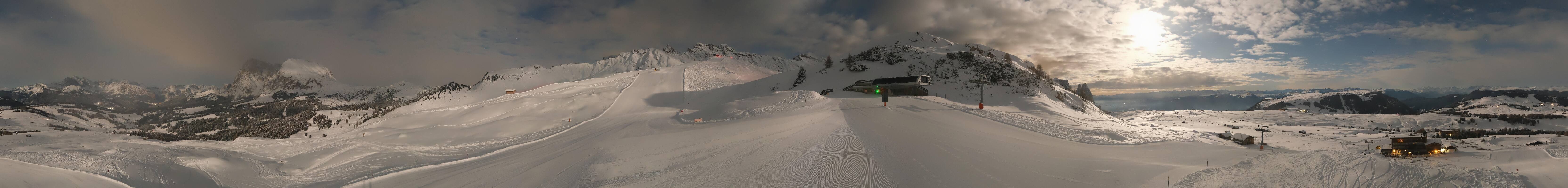 Archiv Foto Webcam Goldknopf auf der Seiser Alm