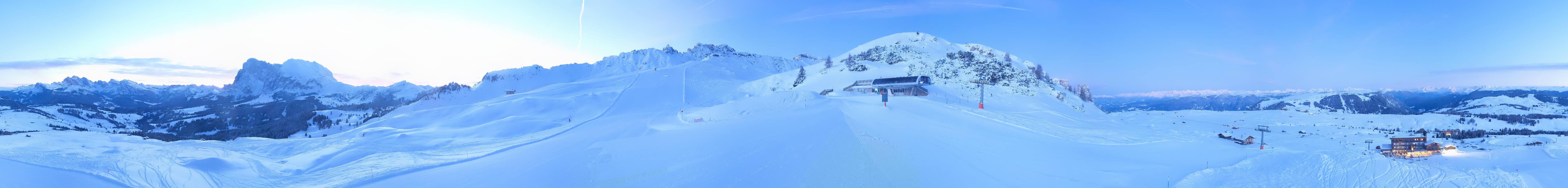 Archiv Foto Webcam Goldknopf auf der Seiser Alm