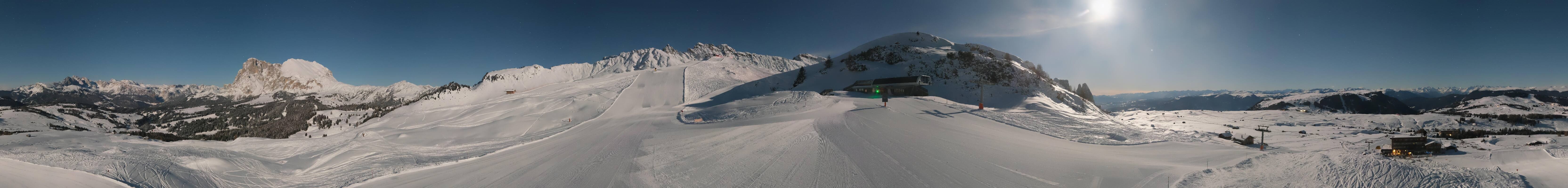 Archiv Foto Webcam Goldknopf auf der Seiser Alm