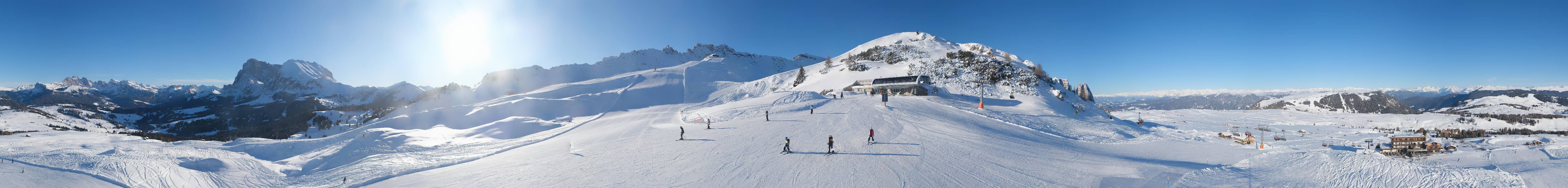 Archiv Foto Webcam Goldknopf auf der Seiser Alm