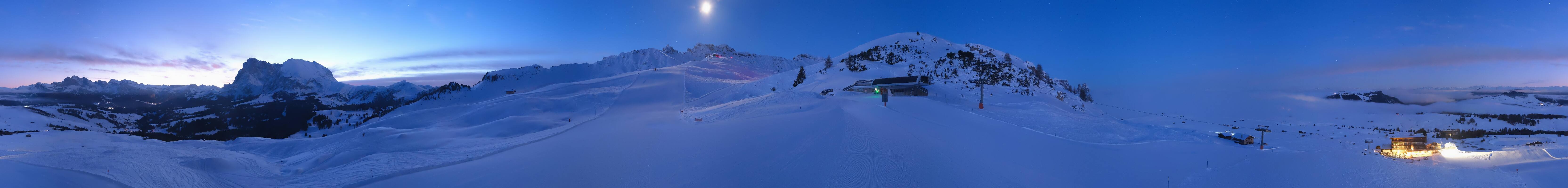 Archiv Foto Webcam Goldknopf auf der Seiser Alm