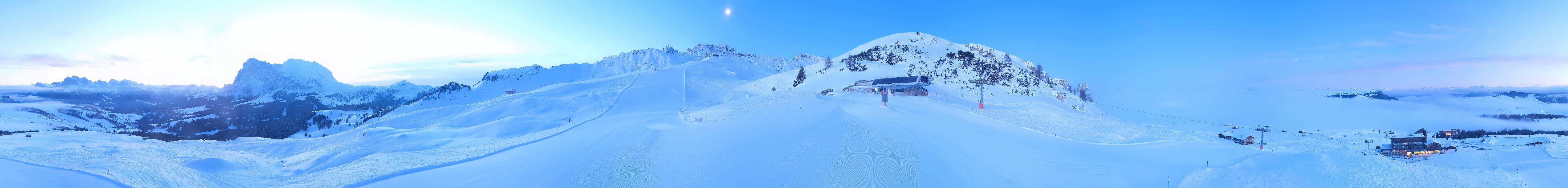 Archiv Foto Webcam Goldknopf auf der Seiser Alm