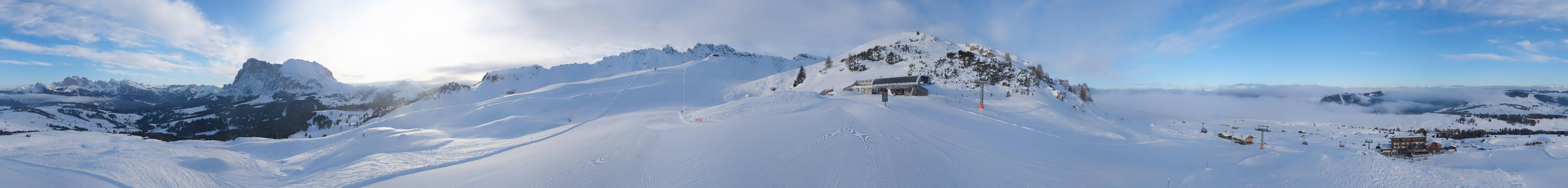 Archiv Foto Webcam Goldknopf auf der Seiser Alm