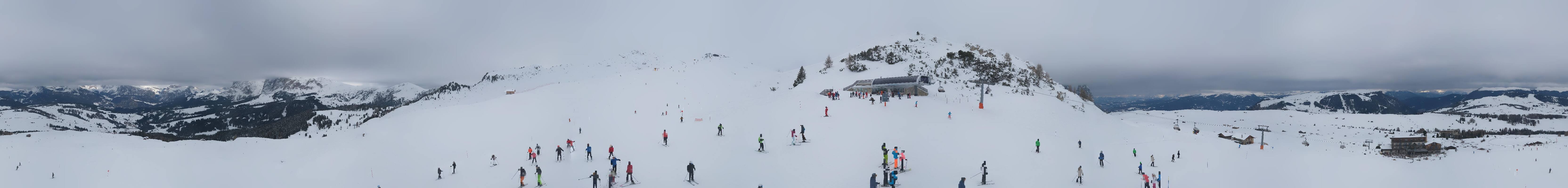 Archiv Foto Webcam Goldknopf auf der Seiser Alm