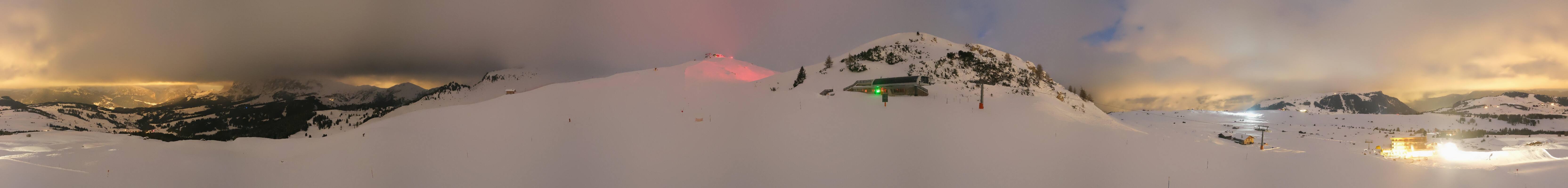 Archiv Foto Webcam Goldknopf auf der Seiser Alm