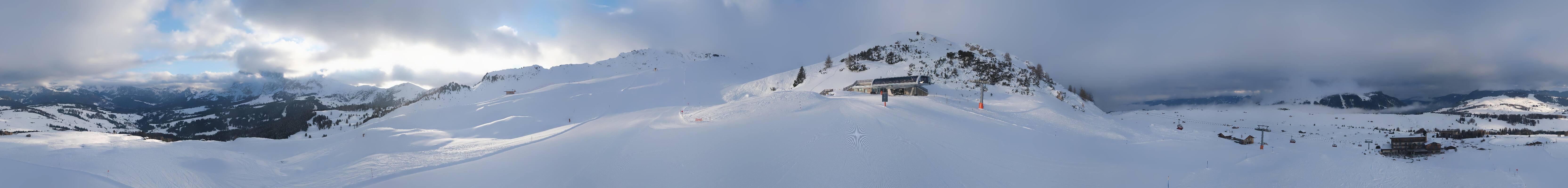 Archiv Foto Webcam Goldknopf auf der Seiser Alm