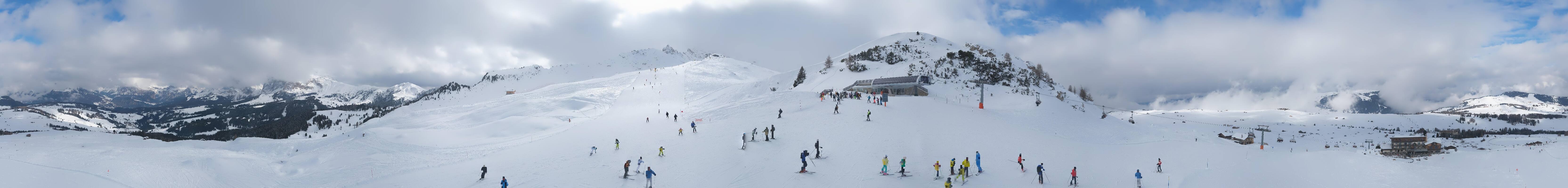 Archiv Foto Webcam Goldknopf auf der Seiser Alm