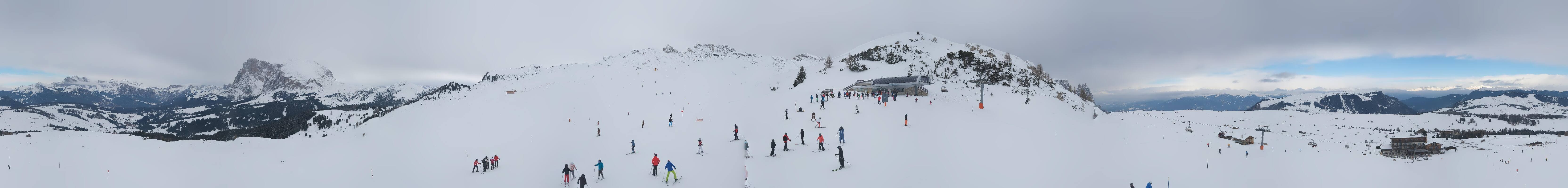 Archiv Foto Webcam Goldknopf auf der Seiser Alm