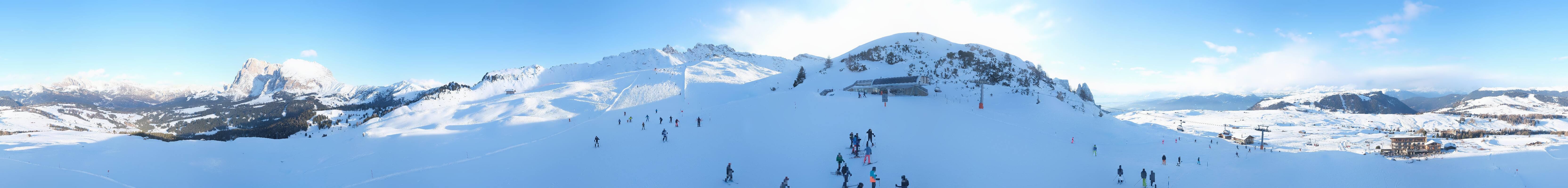 Archiv Foto Webcam Goldknopf auf der Seiser Alm