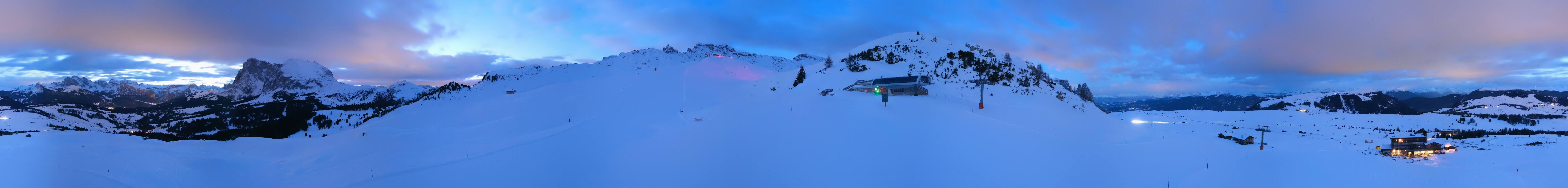 Archiv Foto Webcam Goldknopf auf der Seiser Alm