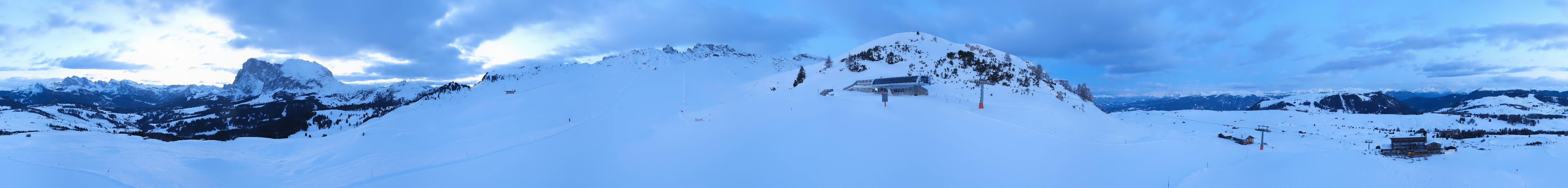 Archiv Foto Webcam Goldknopf auf der Seiser Alm