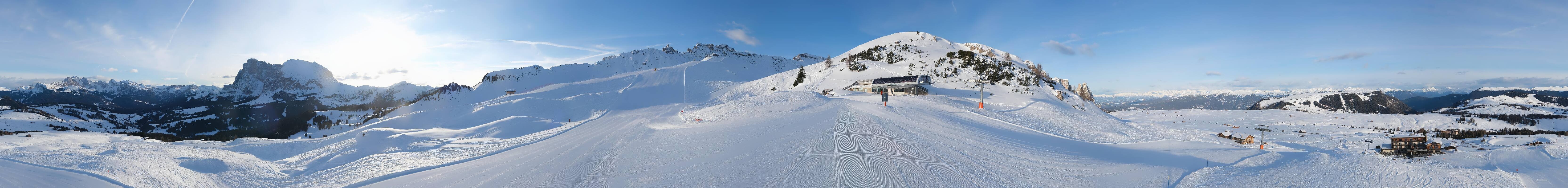 Archiv Foto Webcam Goldknopf auf der Seiser Alm