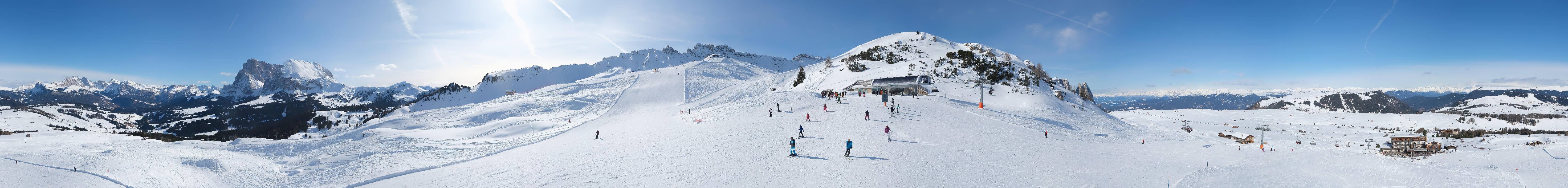 Archiv Foto Webcam Goldknopf auf der Seiser Alm