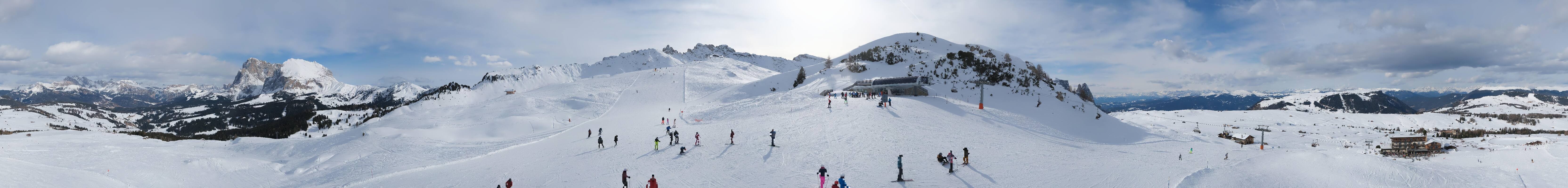 Archiv Foto Webcam Goldknopf auf der Seiser Alm