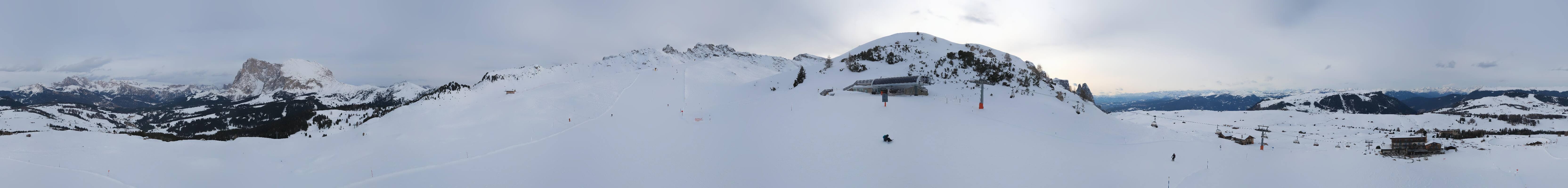 Archiv Foto Webcam Goldknopf auf der Seiser Alm